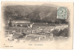 BLIDA  VUE PARTIELLE -  Joli Précurseur  Timbré - Blida