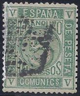 ESPAÑA 1872 - Edifil #117 - VFU - Oblitérés