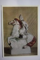 Porcelaine - Red Army Cavalryman - Horse - OLD USSR PC - 1966 - Porcelaine