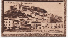 SUCHARD CHROMO IMAGE N°59 TUNISIE EL KEF - LA HAUTE VILLE - Suchard