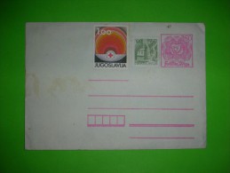 R!,Yugoslavia SFRJ,letter,stationery Cover,some Stamps,PTT 2.50 Dinars Value,unused - Lettres & Documents