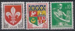 France N°1230 à 1231 ** Neuf - 1941-66 Coat Of Arms And Heraldry