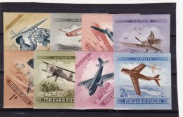 HONGRIE SERIE COMPLETE DE POSTE AERIENNE - Unused Stamps