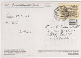 Timbre " Palacio Itamaraty "  / Carte , Postcard , Cp Du 11 Abr 00   Pour La France - Briefe U. Dokumente