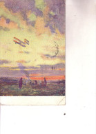 Guerra 15/18 --Campo D'Aviazione G. Rava -- Viaggiata 2 4 1917 - Aviation