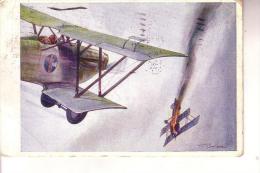 Aviazione SCUOLA CACCIA -- AUTOGRAFO-- EIO KELLERMANN-- Viaggiata 7 9 1930- - Fliegerei