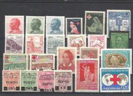 YUGOSLAVIA - Unused Stamps