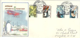 Expedition Australienne Antarctique à L´île Macquarie En 1966, Lettre Adressée En Australie. - Antarctic Expeditions