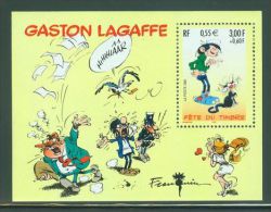 France - 2001 Gaston Lagaffe Block MNH__(TH-5988) - Blocs Souvenir