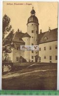 Schloss Frauenstein I. Erzgeb.,  1927 -Verlag: Clemens Neuber, Frauenstein,   Postkarte,mit Frankatur, Mit Stempel - Frauenstein (Erzgeb.)