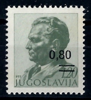 Yugoslavia 1978; Definitive, Tito; Mi.No.1757. MNH (**) - Unused Stamps