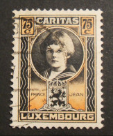 1926 Luxembourg Mi 180 /o - Usati