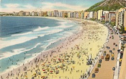 P-RIO DE JANEIRO-COPACABANA-CARD ILLUSTRATA - Copacabana