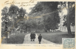 Villeneuve-le-Roi - Château De L´Abbaye - L´Allée De Bronzes - Villeneuve Le Roi