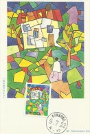 Japan 1997 Letter Writing Day, 80y Bird, Maximum Card - Cartoline Maximum