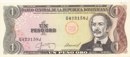 Billets -  B1208 - République Dominicaine    - 1 Peso Oro  ( Type, Nature, Valeur, état... Voir 2 Scans) - Dominicaanse Republiek