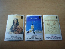 Brit. Antarktisgebiete: 3 Werte Halleys Komet 1986 - Unused Stamps