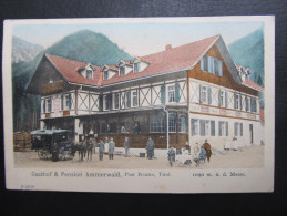 AK REUTTE Gasthof Ammerwald 1900  ///  D*12481 - Reutte