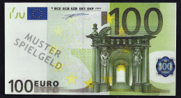 EURO Spielgeld 100 Euro, Size Ca. 160 X 87 Mm, RRR, UNC, Play Money - Sonstige & Ohne Zuordnung