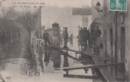 78 - LE PECQ INONDATIONS 1910 / RUE MALO - Le Pecq