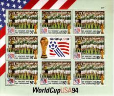 SAINT VINCENT  Feuillet N°  2118    * *  Cup 1994 Football  Soccer Fussball Irlande - 1994 – États-Unis