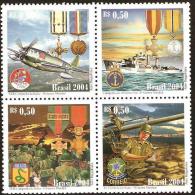 BRAZIL #2944 -  BRAZIL In WORLD WAR Ll  -  2004 (+) Mint - Unused Stamps