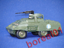 SOLIDO FRANCE COMBAT CAR M-20 MILITAIRE MILITARY - Jouets Anciens