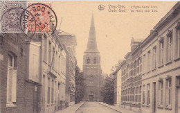 OUDE GOD / VIEUX DIEU : L'église Sainte Croix ( 2 Timbres) - Mortsel