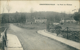 77 SAINT PIERRE LES NEMOURS / Chaintreauville Le Pont De L'écluse / - Saint Pierre Les Nemours