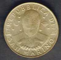 SAN MARINO 200 LIRE 1997 PITTURA - San Marino