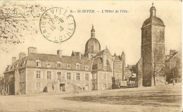 Saint Sever L´Hotel De Ville Très Bon Etat Petit Pli Coin Supérieur Gauche - Saint Sever