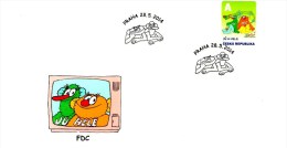 Year 2014 - For Kids, Self-adhesive Stamp - FDC