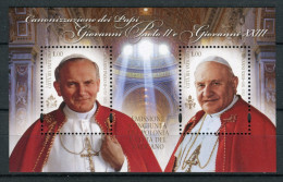 Vaticano 2014 Foglietto Canonizzazione Papa Giovanni XXIII° MNH - Blocchi E Foglietti