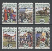 Nlle ZELANDE 1993 N° 1217/1222 ** Neufs = MNH Superbes Cote 13 €  Femmes Mode Chevaux Cricket Cinéma Horses Women - Nuevos