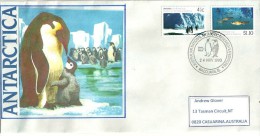 Expédition Australienne Antarctique à L'île Macquarie En 1990, Lettre Adressée En Australie - Storia Postale