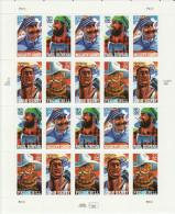 USA 1996 Childrens Heroes Sheet Of 20  $ 6.40 MNH SC 3083-3086sp YV BF-2525-2528 MI SH2746-49 SG MS3218-21 - Hojas Completas