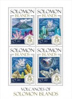 Solomon Islands. 2014 Volcanoes & Minerlas. (101a) - Volcanos