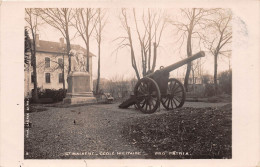 ¤¤  -   SAINT-MAIXENT  -  Ecole Militaire  -  Carte Photo  -  Monument , Canon , Artillerie    -  ¤¤ - Sonstige & Ohne Zuordnung