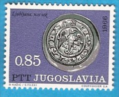 1966  1191-96  JUGOSLAVIJA JUGOSLAWIEN  SILBERMUENZEN MITTELALTER  MNH - Neufs