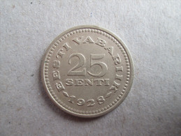 Estland Estonia Estonie 25 SENTI 1928 - Estonia