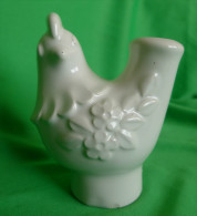 Vintage Helsingborg Deco Keramik Design Rosa Ljung ? Bird Cock Ceramic VASE Pot - Sonstige & Ohne Zuordnung