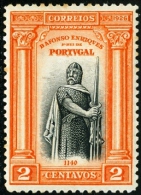 PORTOGALLO, PORTUGAL,RE ALFONSO I, 1926, FRANCOBOLLO NUOVO (MLH*), Scott 377, YT 383, Afi 361 - Nuevos