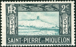ST. PIERRE & MIQUELON, COLONIA FRANCESE, FRENCH COLONY, 1932, FRANCOBOLLO NUOVO (MNG), Mi 134, Scott 137, YT 137 - Nuovi