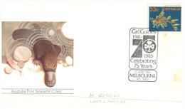 (PH 236) Australia Cover  - 1985 - Girl Guides 75th Anniversry - Lettres & Documents