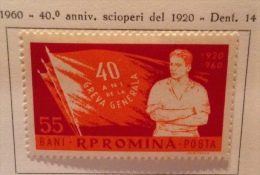 Romania 1960 - Mi 1926 Mh* - Neufs