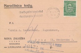 I5136 - Yugoslavia (1933) Ljubljana 1 - Briefe U. Dokumente