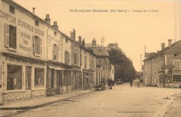 70 ST LOUP SUR SEMOUSE - Avenue De La Gare - Autres & Non Classés