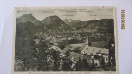 AK Bad Reichenhall Vom Kirchholz Vom 30.3.1923 - Bad Reichenhall