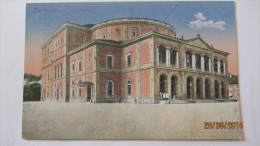 AK Karlsruhe In Baden Mit Hoftheater 1924 - Karlsruhe