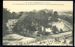 Cpa  Du 62 Hardelot Vue D' Ensemble à La Propriété Burnam Sur La Garenne Et La Plage ..  Samer Boulogne Sur Mer   MAI10 - Samer